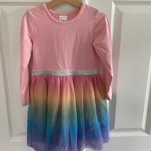 Hanna Andersson Rainbow Tulle Dress 100 / US 4